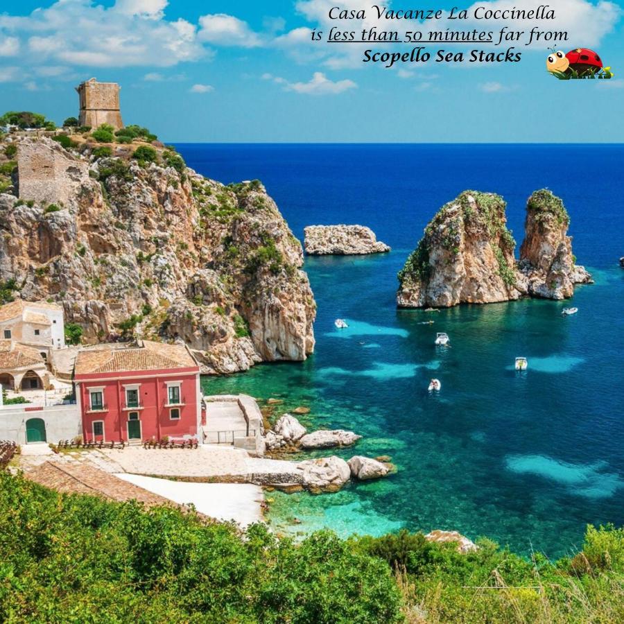 Casa Vacanze La Coccinella Trapani Kültér fotó