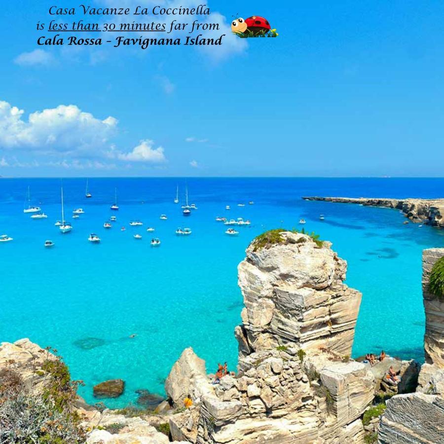 Casa Vacanze La Coccinella Trapani Kültér fotó