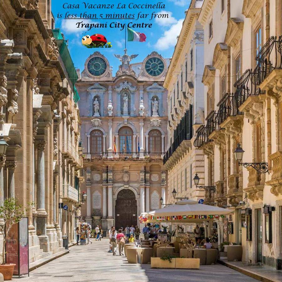 Casa Vacanze La Coccinella Trapani Kültér fotó
